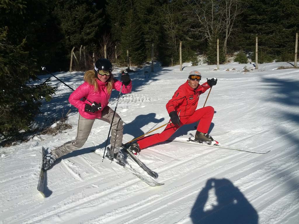 Junge Skilehrer sind überschätzt! Boris wird bald 80...