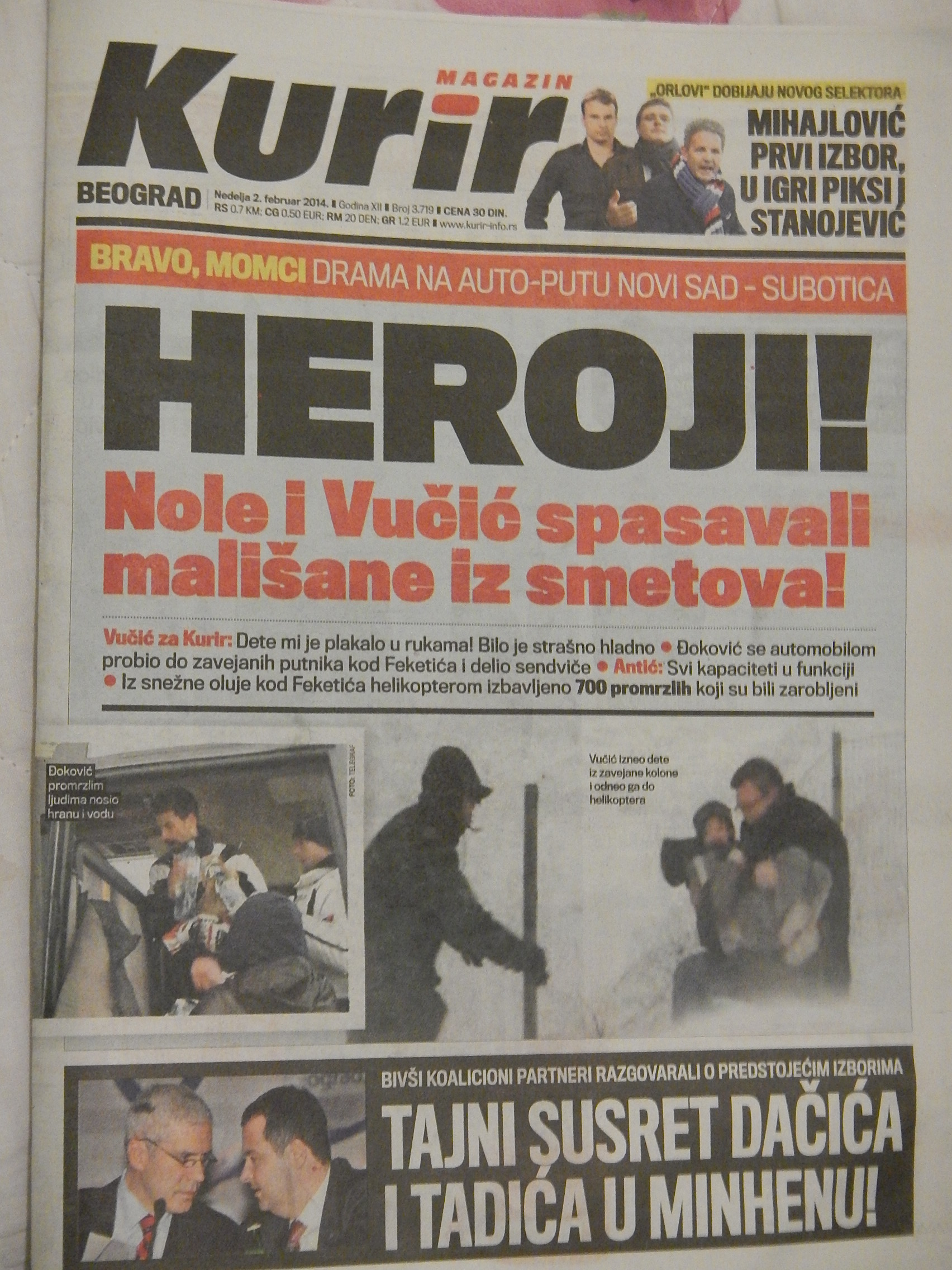 Der "starke" Mann Serbiens - Aleksandar Vučić. 