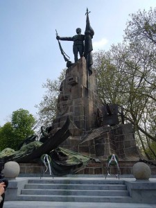 Serbisches Denkmal für Vertediger Belgrads im Ersten Weltkrieg. Foto: Dejan Stefanovic