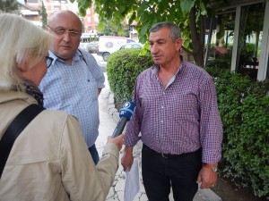 Tetovo, Albaner (re) aus den Bergen im Interview, Foto: BR | Schaban Bajrami