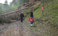 Minenfelder in Olovo müssen neu beschildert werden. Foto: BR I Eldina Jasarevic