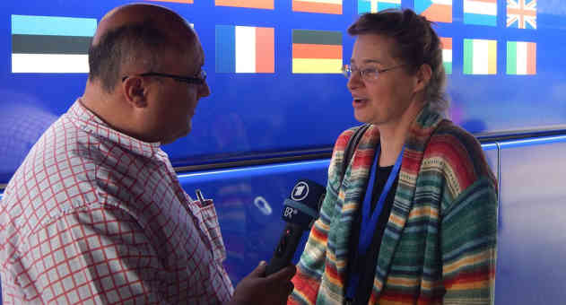 Die Österreicherin Ingrid Sager aus der EU-Delegation. Foto: BR | Schaban Bajrami