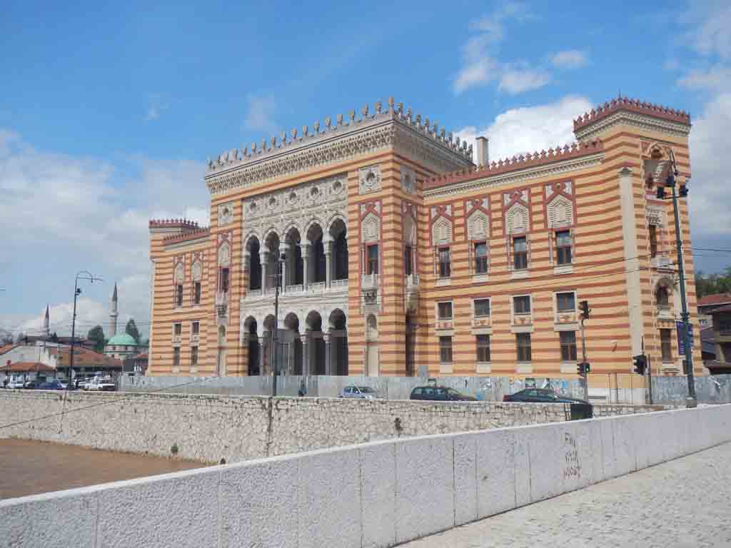 Nationalbibliothek in Sarajevo. Foto: BR | Eldina Jasarevic