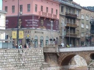 An dieser Kreuzung begann der Erste Weltkrieg. Foto: BR