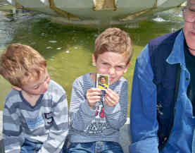 Jedes Wochenende wird der Stadtpark von Skopje zur großen Tauschbörse für Panini-Bilder - Foto: BR | Lyubisha Nikolovski