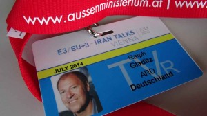 Ohne Akkreditierung kein Zutritt. Foto: BR | Ralph Gladitz