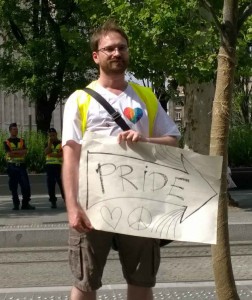 Hier gehts zur Budapest Pride. Foto: BR | Attila Poth