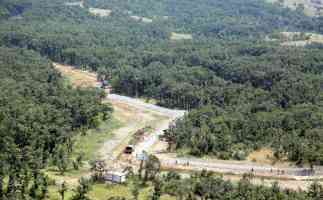 Stacheldraht von oben