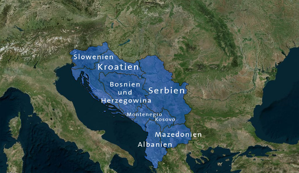 Auf Einladung von Bundeskanzlerin Angela Merkel trafen sich 7 jugoslawische Nachfolgestaaten plus Albanien zur Westbalkankonferenz in Berlin.