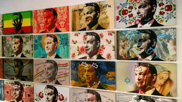 Der ungarische Ministerpräsident Viktor Orban als Pop-Art Objekt - Foto: BR | Attila Poth