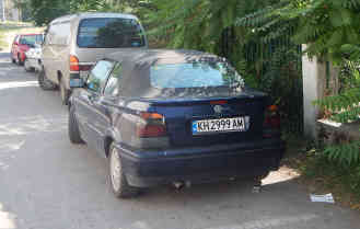 Auto mit bulgarischem Kennzeichen in Skopje - Foto: BR | Schaban Bajrami