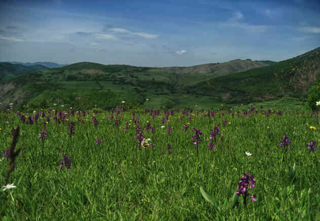 Kosovo: Landschaft in der Nähe des Dorfes Selac (Shala) - Foto: BR | Besnik Hamiti