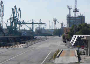 Die Vorbereitungen gehen trotz Baustopp in der Hafenstadt Varna gut sichtbar weiter. Foto - BR|Camelia Ivanova