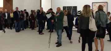 Andrang bei der Eroeffnung