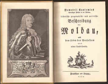 Schon 1771 hieß es zu gut Deutsch „Moldau“. Ein Frankfurter Verlag übersetzte und druckte die Beschreibung des damaligen Fürstentums aus der Feder des gelehrten Landesherrn höchstpersönlich. Quelle: Buch-Scan | Demetrius Kantemirs "Beschreibung der Moldau" 1771