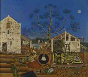 Juan Miro - Der Bauernhof, 1921-22