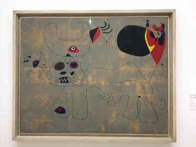Juan Miro - Der Stierkampf, 1945