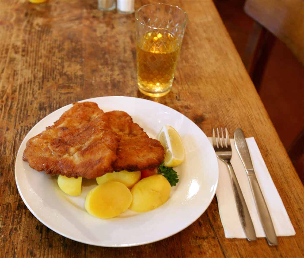 Ein Wiener Schnitzel. Foto: dpa/Picture alliance
