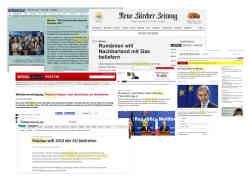 Deutschsprachige Leitmedien schreiben schon seit geraumer Zeit Moldau. Collage | Quelle: BR