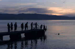 Mazedonien - Ohrid: Auf zum Fischen - Foto: BR | Lyubisha Nikolovski
