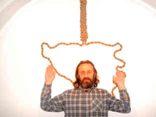 Zagreb: Stjepan Milcic, in der Ausstellung - Foto: BR | Miroslav Faber