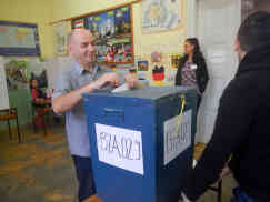 In Sarajevo am Wahltag der Parlaments- und Präsidentenwahlen (12.10.2014) - Foto: BR | Eldina Jasarevic