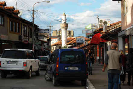 Novi Pazar: Die größte Stadt im Sandschak, wo mehrheitlich Muslime wohnen. - Foto: BR | Stephan Ozsváth