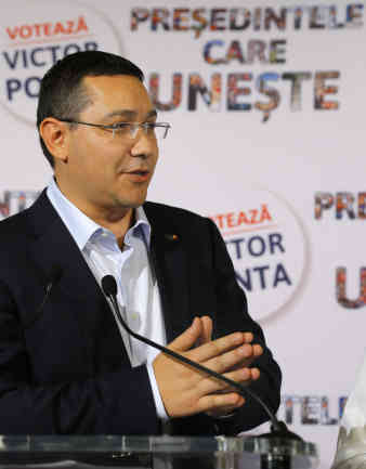 Der rumänische Premierminister Victor Ponta konnte in der gestrigen Wahl ungefähr 40 Prozent der Stimmen für sich verbuchen. - Foto: picture alliance / dpa
