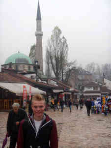 Sarajevo: Johannes Gereons in der Altstadt - Foto: BR | Eldina Jasarevic