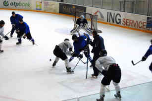 Training des Eishockey-Clubs Csikszereda (14maliger rumänischer Meister) - Foto: BR | Stephan Ozsváth