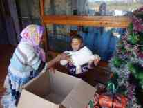 Mathilda mit den Geschenken der 1b