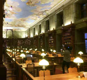 Dreharbeiten im Augustiner-Lesesaal der Nationalbibliothek - Foto: BR | Till Rüger