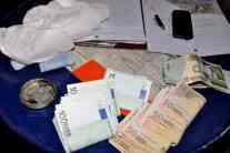 Polizeirazzia Xibraku Geld