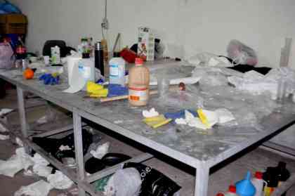 Polizeirazzia Xibraku Kokainproduktion