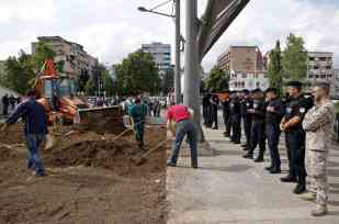 Ibar Brücke Mitrovica