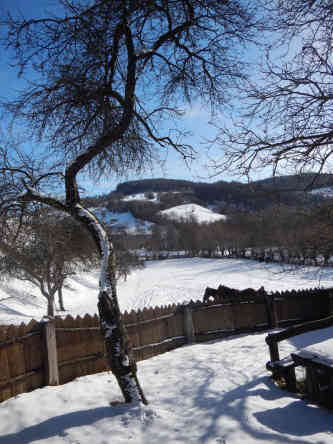 Blick vom Domizil von Prinz Charles in Zalanpatak in Transsilvanien. - Foto: BR | Herbert Gruenwald