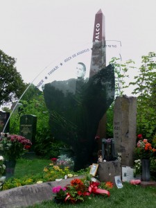 Falcos Grab auf dem Zentralfriedhof in Wien. - Foto: picture-alliance | dpa 