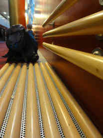 Warten auf die Vorstellung im Festivalkino Annenhof. - Foto: BR | Christine Dériaz