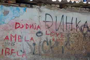 Shutka – Graffiti im Roma-Viertel von Skopje