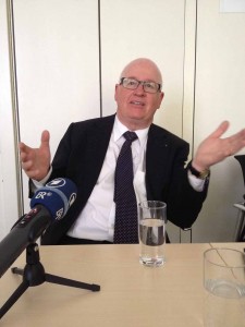 Der Historiker Stefan Karner, Leiter des Boltzmann-Instituts für Kriegsfolgen-Forschung. Foto: BR | Karla Engelhard