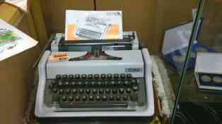 Die Schreibmaschine Erika war auch in Ungarn sehr beliebt