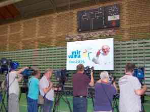 Pressezentrum Papstbesuch
