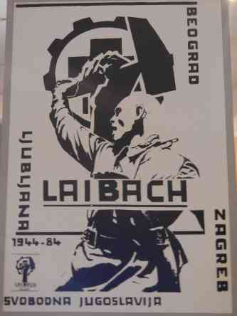 Laibach Plakat - Freies Jugoslawien
