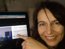 Anca Titorov strahlt. Die Leute lieben die Saubermänner. Foto: Anca Titorov