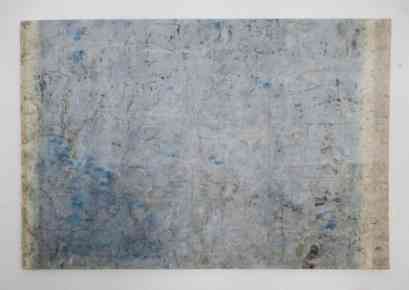 "Donau 10.06.2013" heißt dieses Werk von Alfred Graf. Gekauft wurde es von der Niederösterreichischen Landesregierung. Foto: Alfred Graf