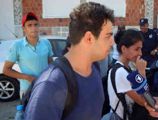 Gaiv aus Damaskus hat Angst davor, dass die serbisch-ungarische Grenze endgültig geschlossen wird. Foto: BR | Schaban Bajrami