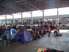 Bundesheersoldaten unterstützen die Polizei bei der Grenzkontrolle in Nickelsdorf. Foto: BR | Jutta Prediger