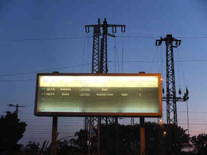 Hegyeshalom: Der letzte Bahnhof auf ungarischem Boden. Foto: BR | Jutta Prediger