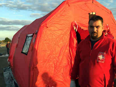 Richard Zagya, Bereichsleiter bei der ungarischen Caritas. Foto: BR | Dejan Stefanovic