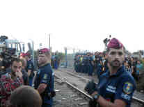 Reporter aus aller Welt waren live dabei. Foto: BR | Attila Poth